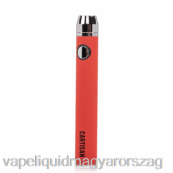 Cartisan Gomb Vv 650 510 Akkumulátor Piros Vape Toll
